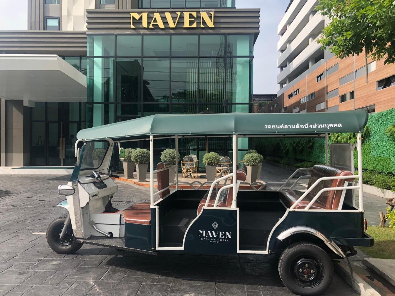 Maven Stylish Hotel Bangkok Exterior photo